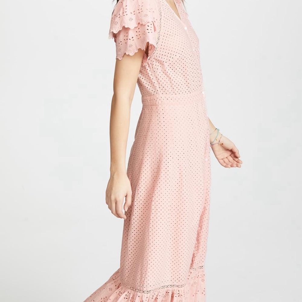 LoveShackFancy Jodie eyelet maxi dress - Picture 6 of 6